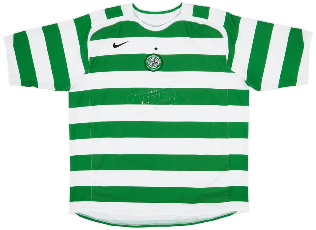 2005-07 Celtic Home Shirt - 4/10 - (3XL)