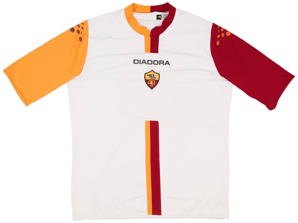 2005-06 Roma European Home Shirt - 6/10 - (XXL)