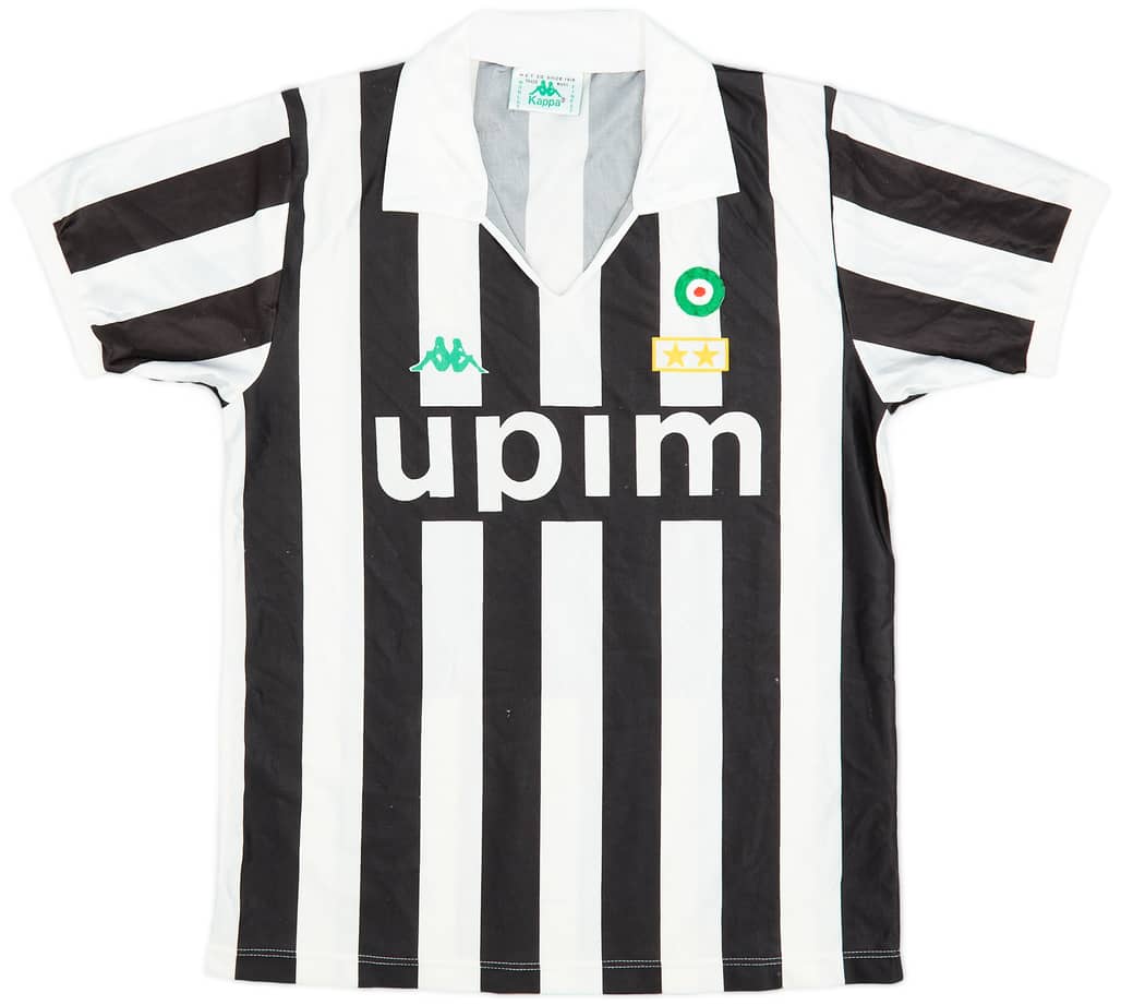 1991-92 Juventus Home Shirt - 8/10 - (M)