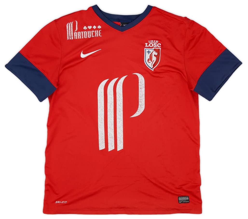 2013-14 Lille Home Shirt - 5/10 - (L)