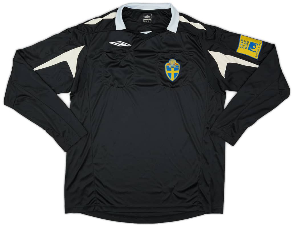 2008-09 Sweden Umbro Referee L/S Shirt - 8/10 - (XL)