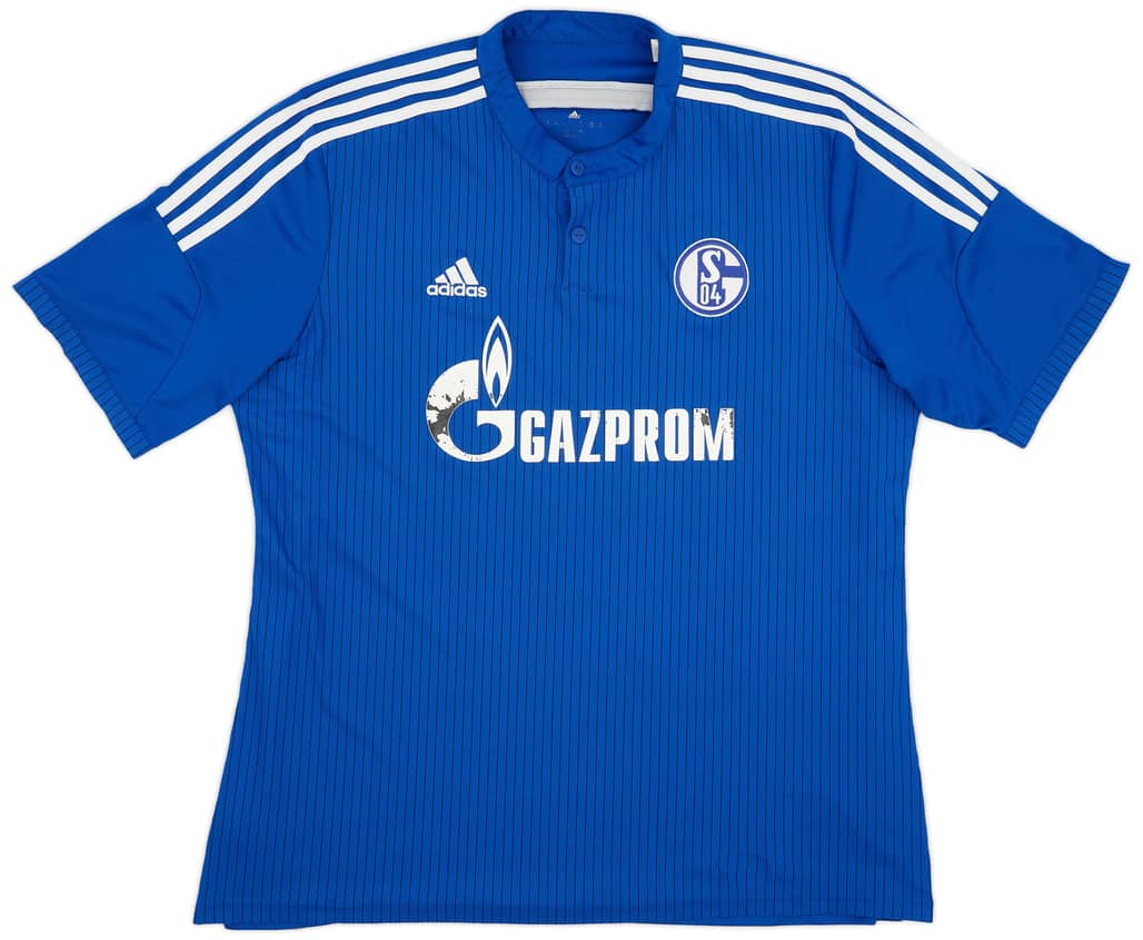 2014-16 Schalke Home Shirt - 5/10 - (XXL)