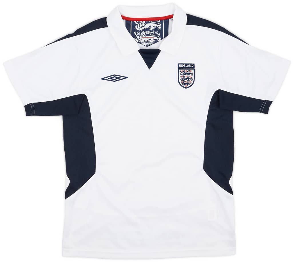 2005-06 England Umbro Training Shirt - 8/10 - (S)