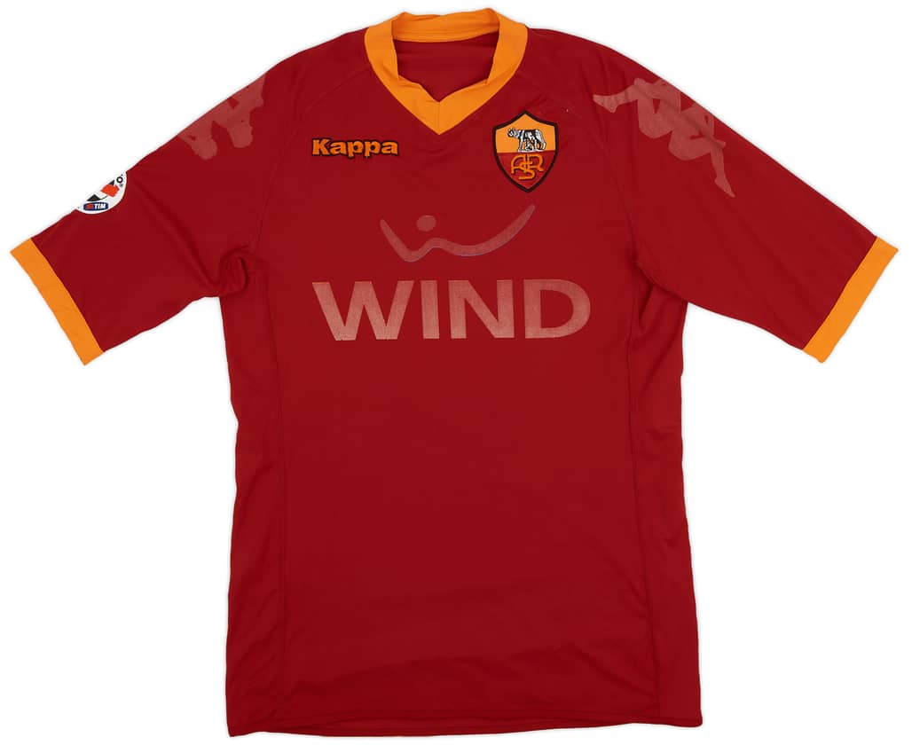 2012-13 Roma Home Shirt - 3/10 - (S)