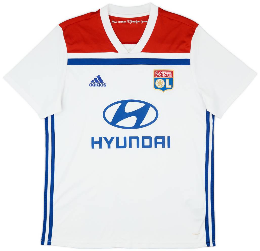 2018-19 Lyon Home Shirt - 7/10 - (L)