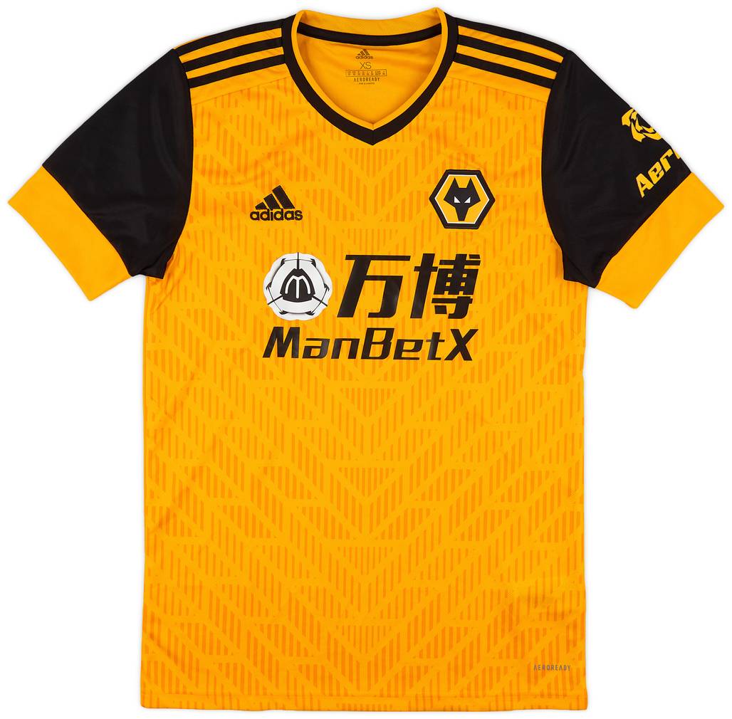 2020-21 Wolves Home Shirt - 9/10 - (XS)
