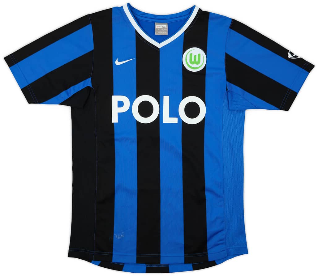 2008-09 Wolfsburg Away Shirt - 5/10 - (XL.Boys)