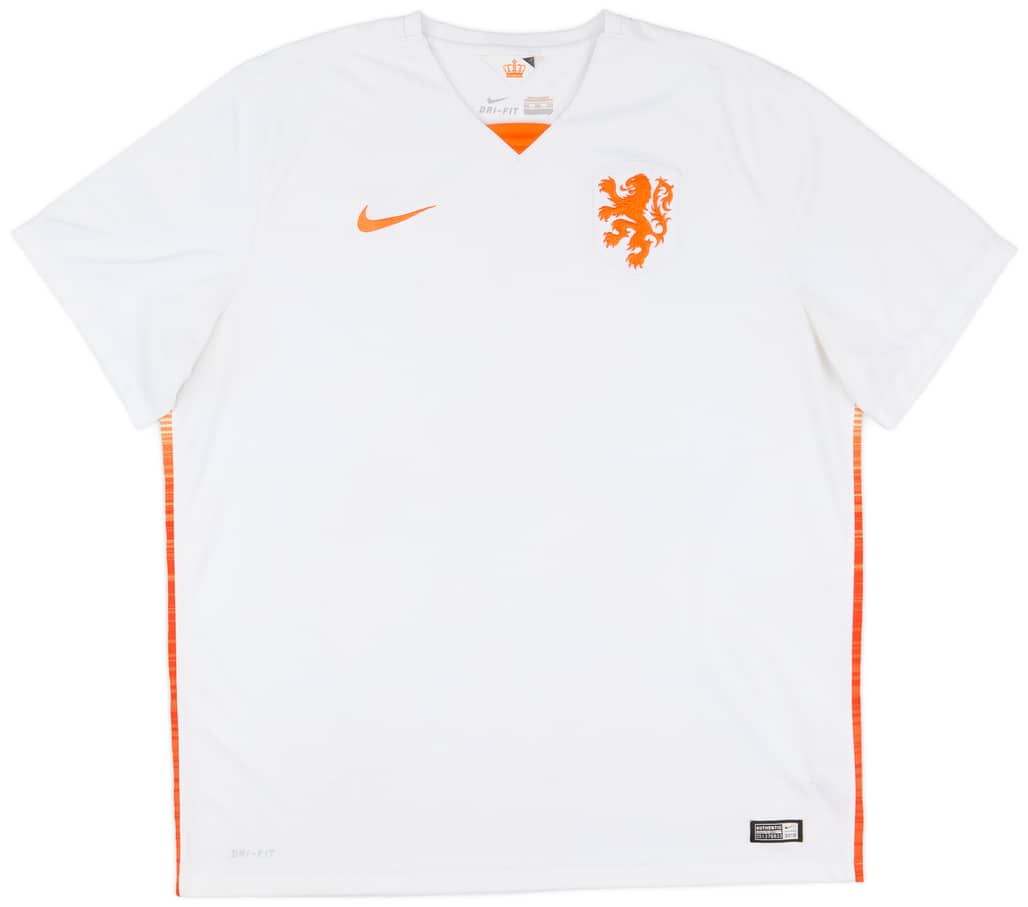 2015 Netherlands Away Shirt - 6/10 - (XXL)