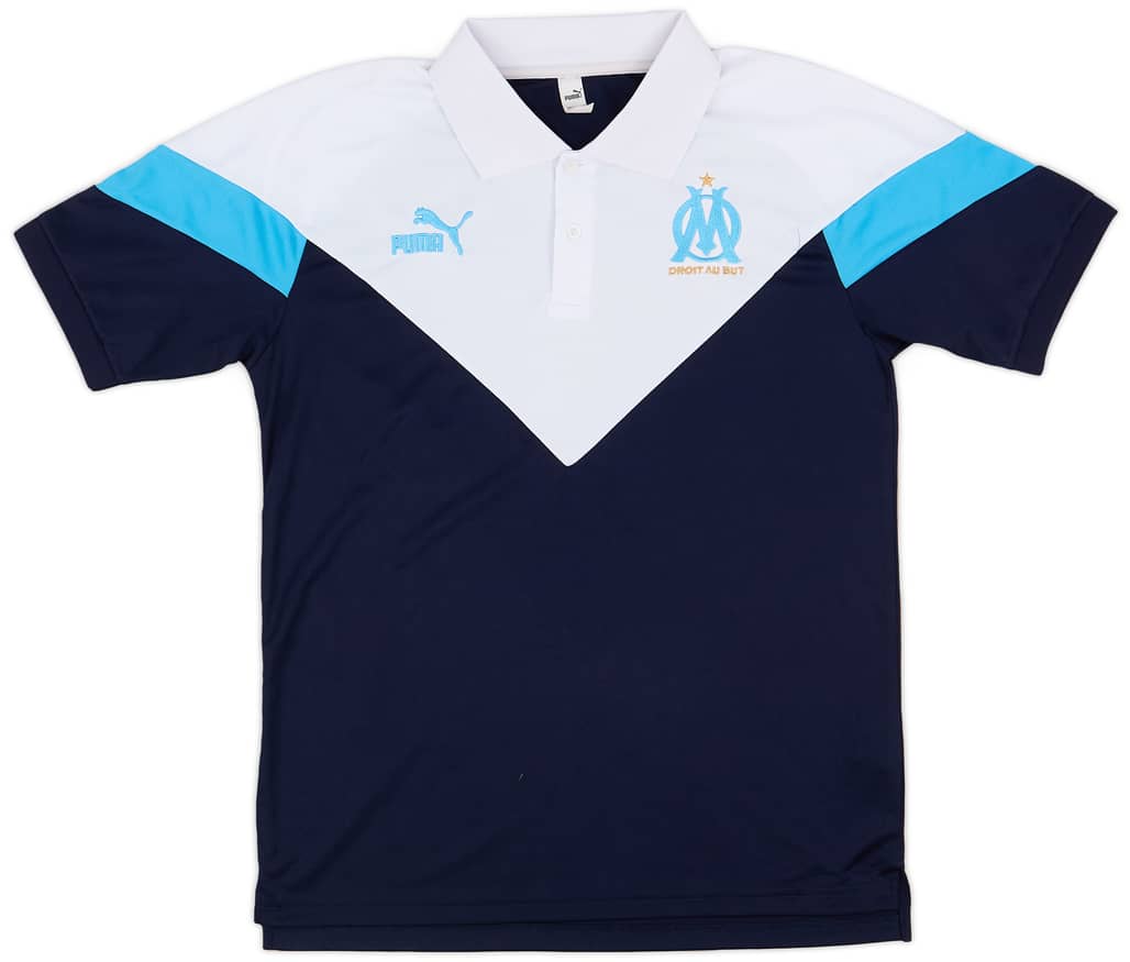 2019-20 Olympique Marseille Puma Polo Shirt - 8/10 - (S)