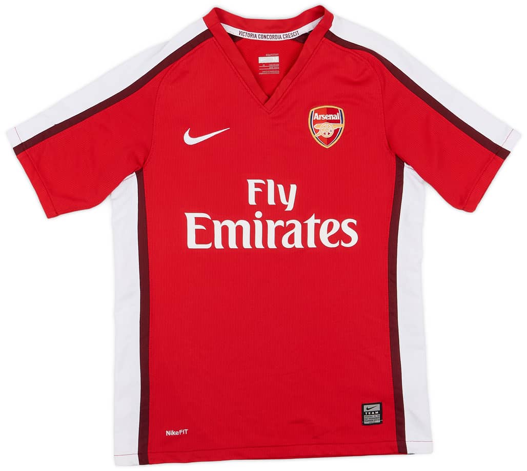 2008-10 Arsenal Home Shirt - 9/10 - (M.Boys)
