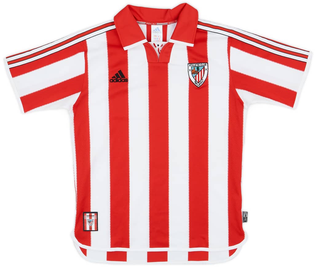 1999-01 Athletic Bilbao Home Shirt - 8/10 - (XL.Boys)
