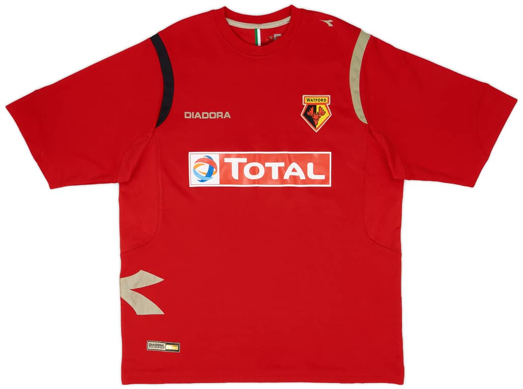 2005-06 Watford Diadora Training Shirt - 9/10 - (M)