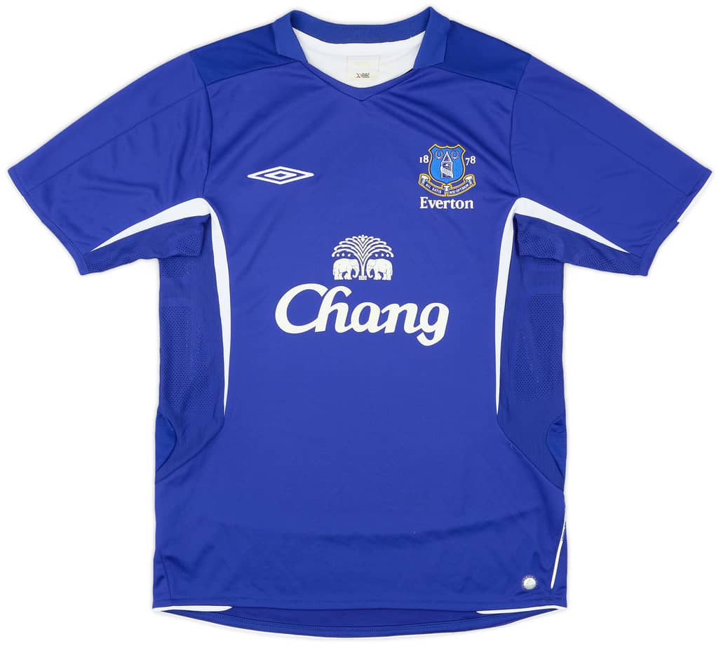2005-06 Everton Home Shirt - 9/10 - (S)
