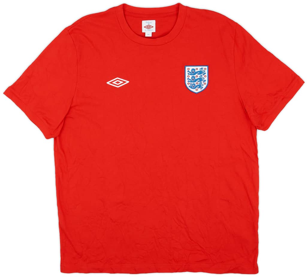 2010-11 England Umbro Training Shirt - 8/10 - (XXL)