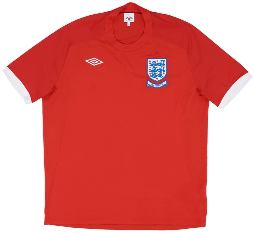 2010-11 England Away Shirt - 8/10 - (XXL)