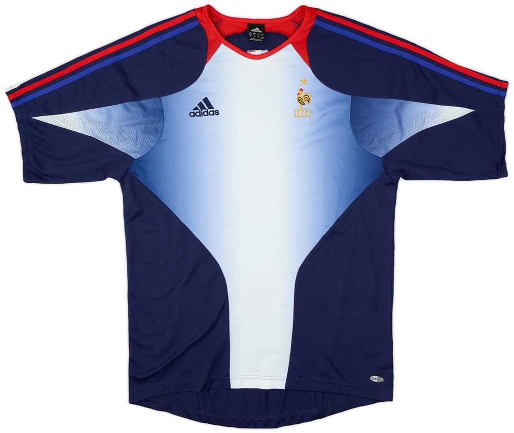 2004-05 France adidas Training Shirt - 8/10 - (M/L)