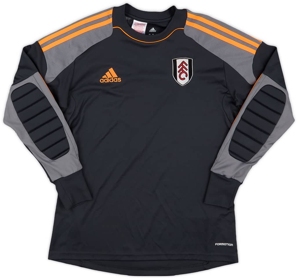 2013-14 Fulham GK Shirt - 9/10 - (XL.Boys)