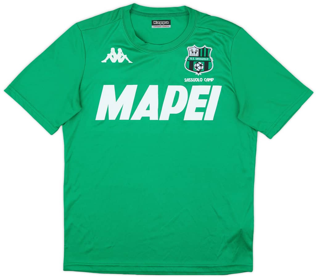 2019-20 Sassuolo Camp Kappa Training Shirt - 8/10 - (XL.Boys)