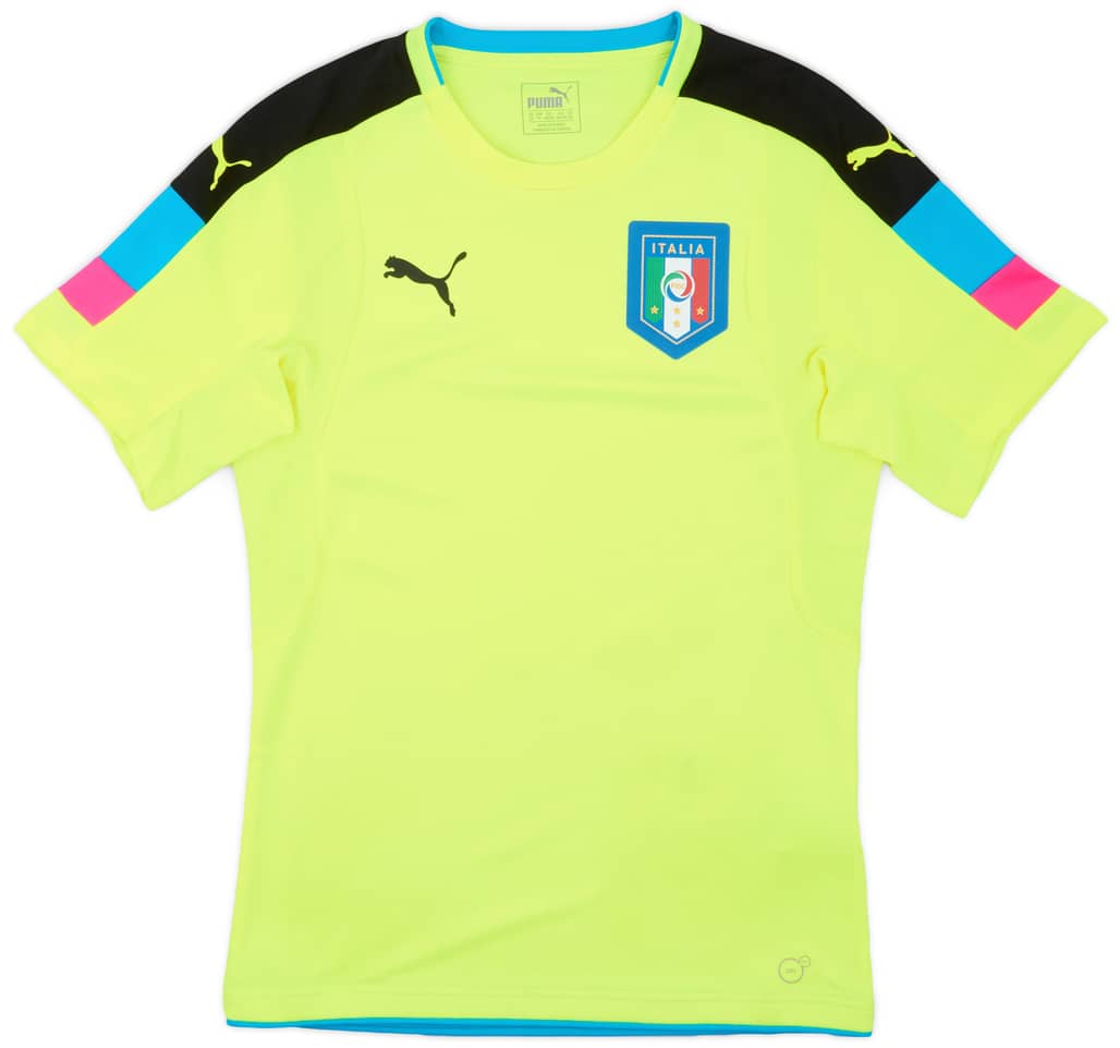 2016-17 Italy GK Third S/S Shirt - 6/10 - (XS)
