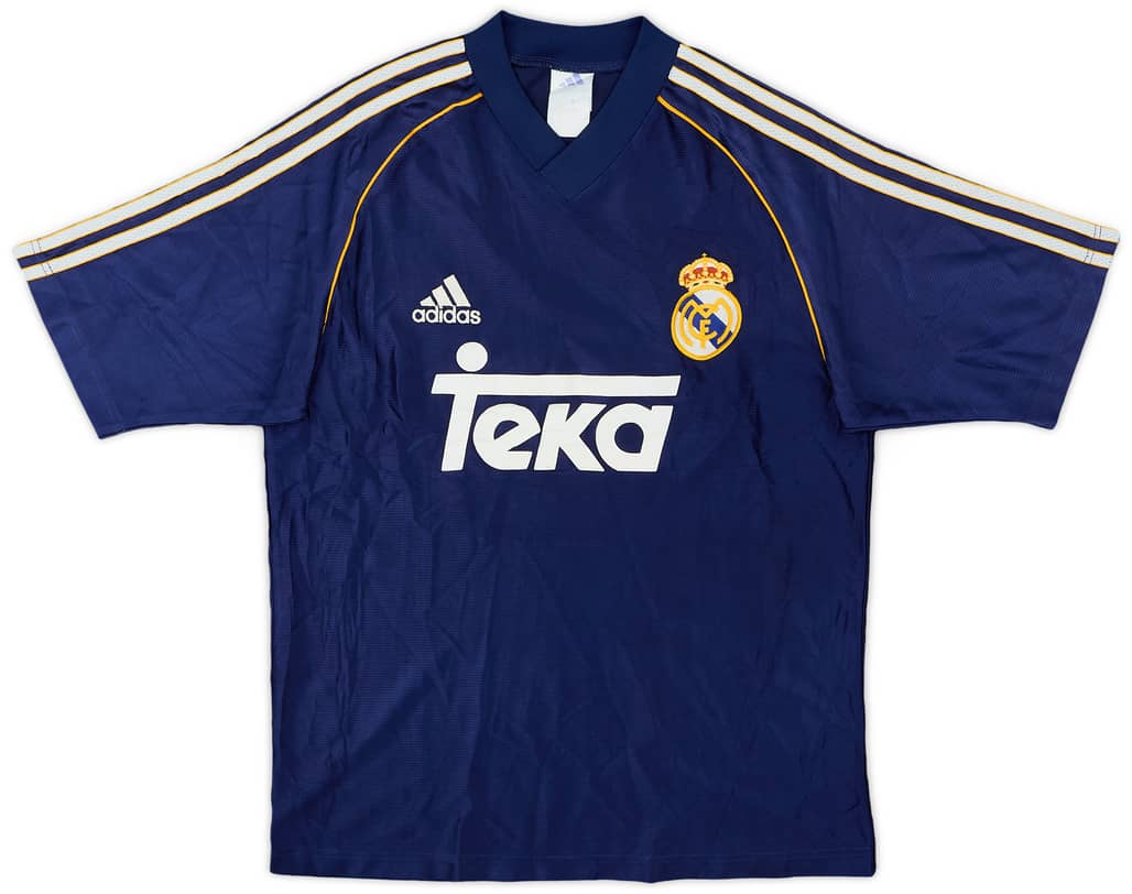 1998-99 Real Madrid Third Shirt - 9/10 - (XL.Boys)