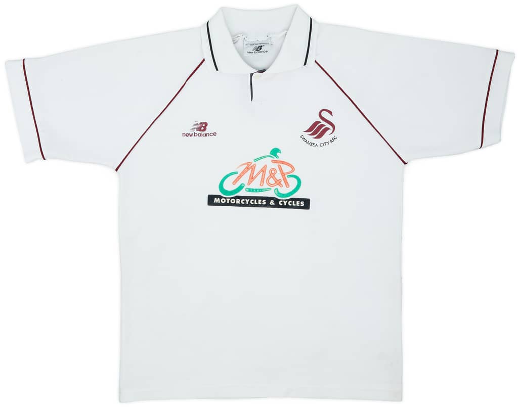 1999-00 Swansea Home Shirt - 6/10 - (M/L)