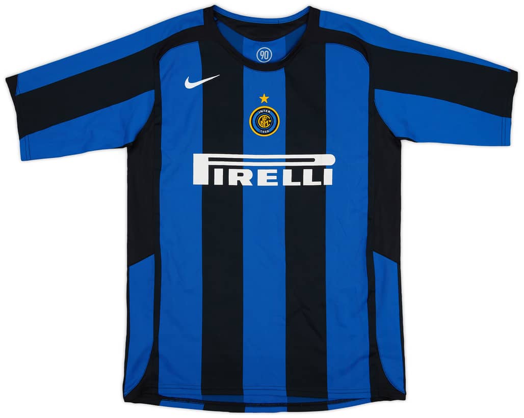 2005-06 Inter Milan Home Shirt - 9/10 - (XL.Boys)