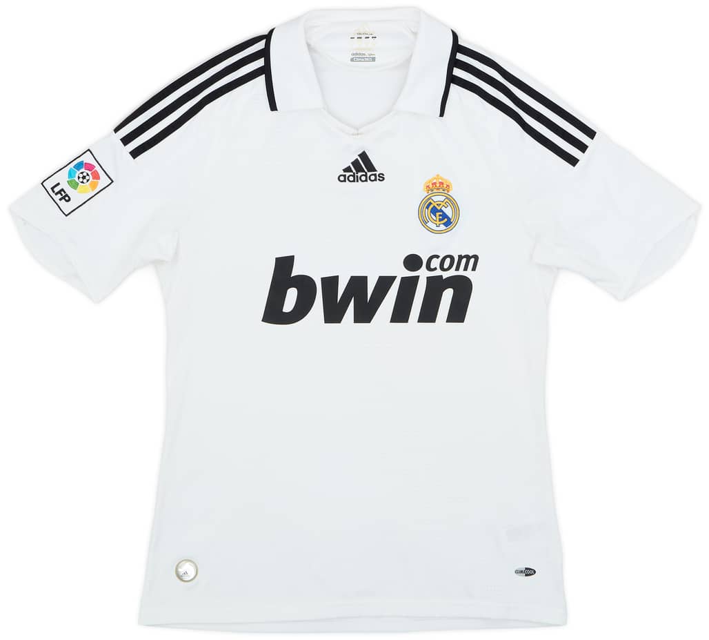 2008-09 Real Madrid Home Shirt - 7/10 - (S)