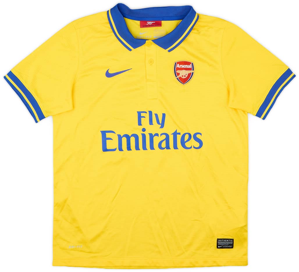 2013-14 Arsenal Away Shirt - 8/10 - (L.Boys)