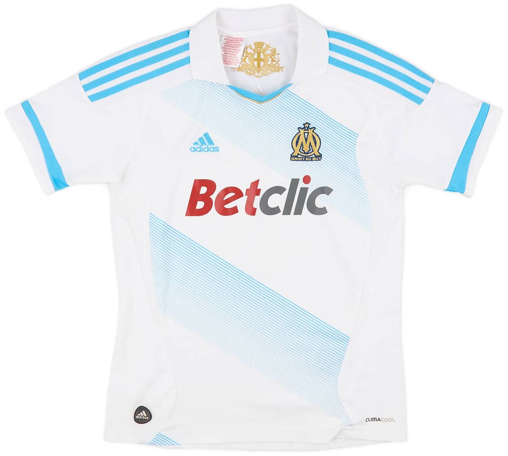 2011-12 Olympique Marseille Home Shirt - 7/10 - (M.Boys)