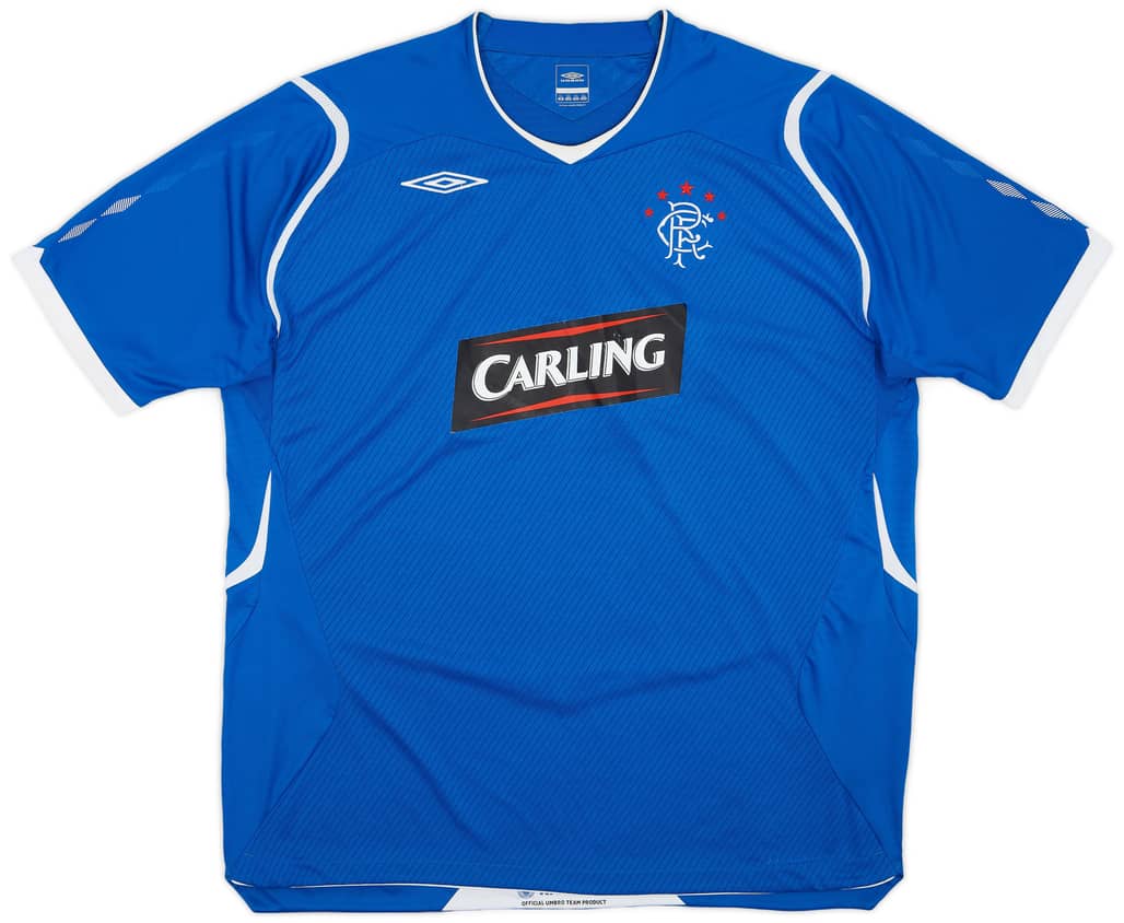 2008-09 Rangers Home Shirt - 7/10 - (XXL)
