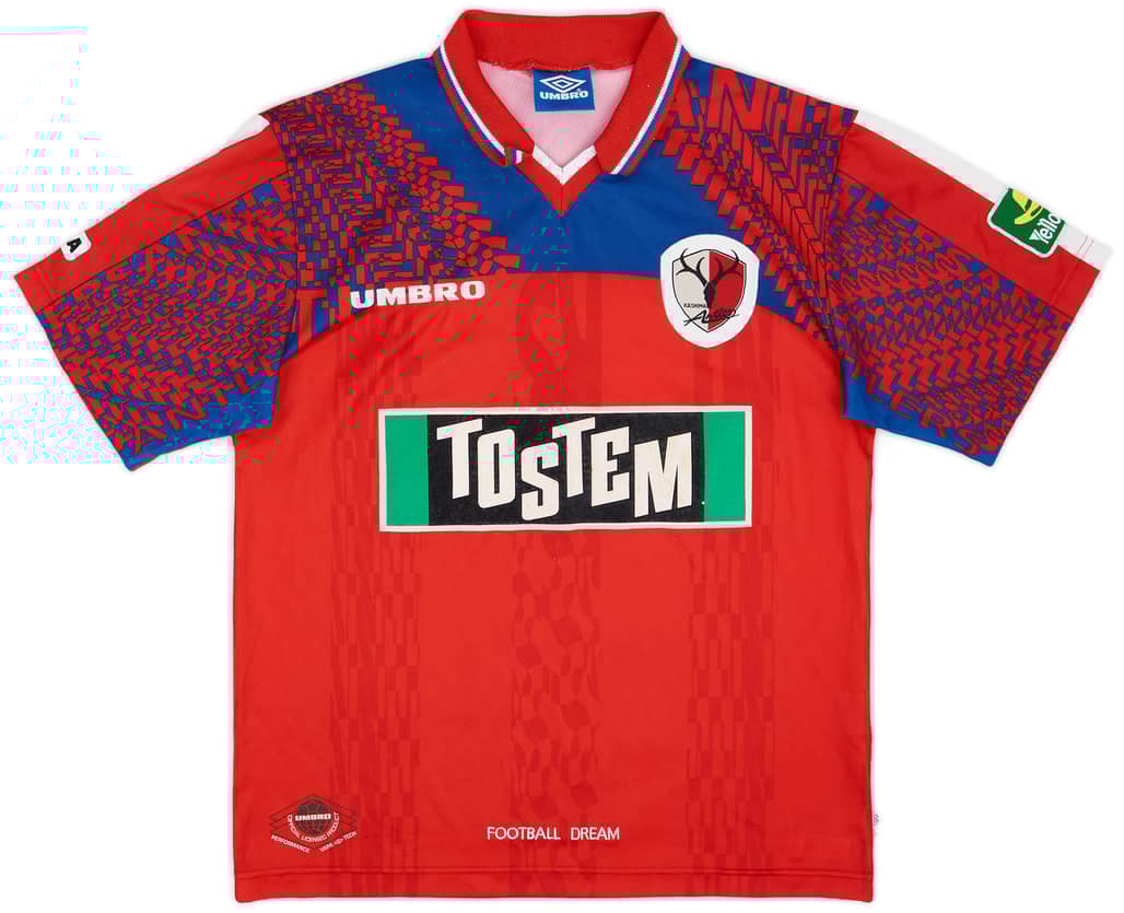 1997 Kashima Antlers Home Shirt - 8/10 - (M)