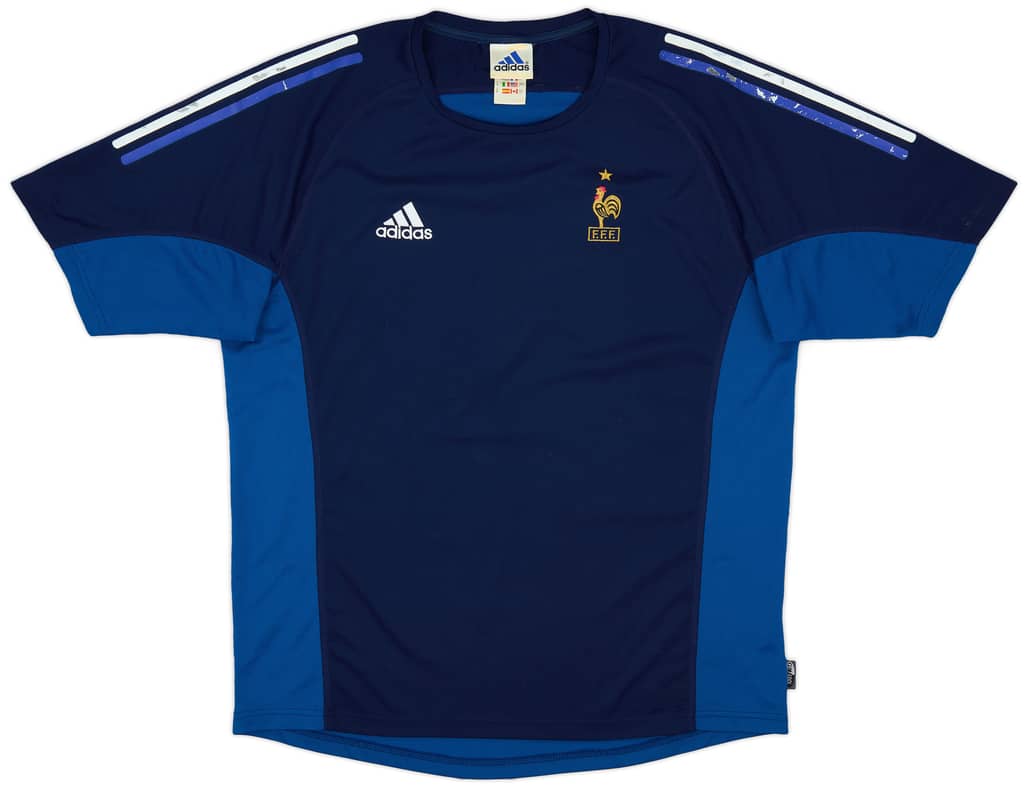 2001-02 France adidas Training Shirt - 7/10 - (L/XL)
