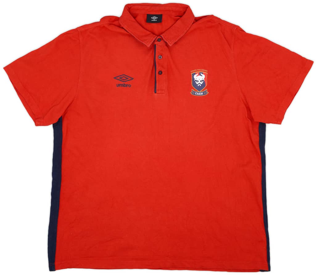 2017-18 Caen Umbro Polo Shirt - 9/10 - (XXL)
