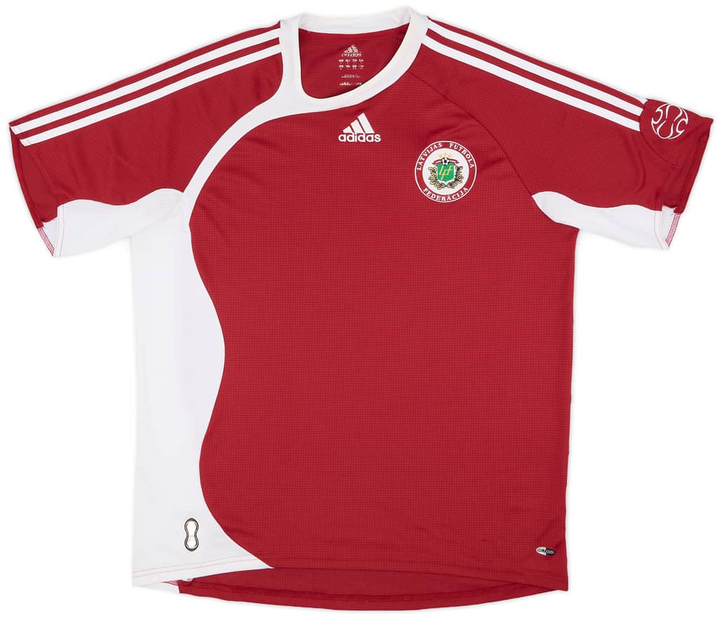 2006-08 Latvia Home Shirt - 8/10 - (L)