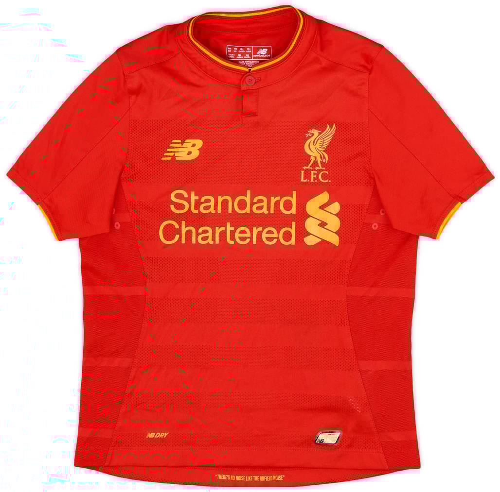 2016-17 Liverpool Home Shirt - 8/10 - (M.Boys)