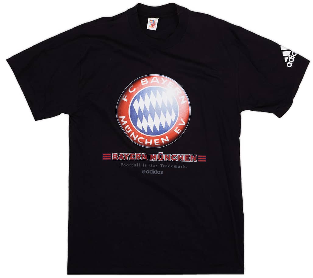 1997-98 Bayern Munich adidas Graphic Tee - 6/10 - (L)
