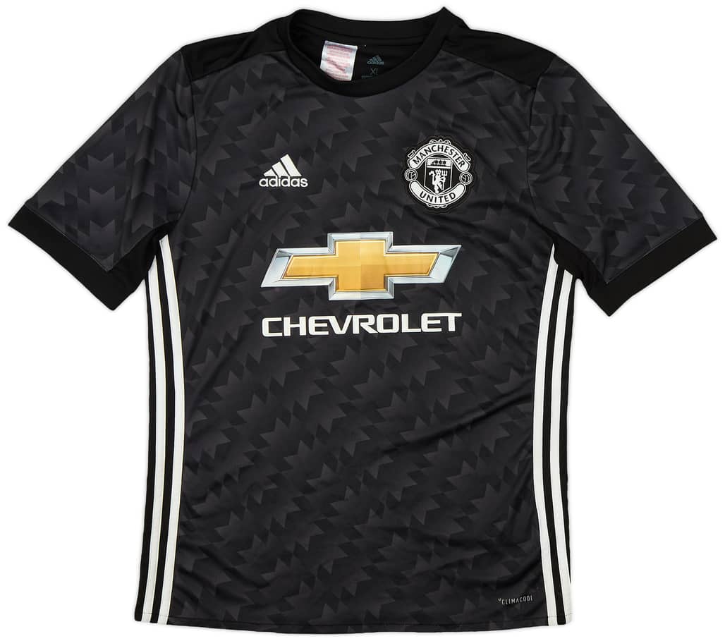 2017-18 Manchester United Away Shirt - 8/10 - (XL.Boys)