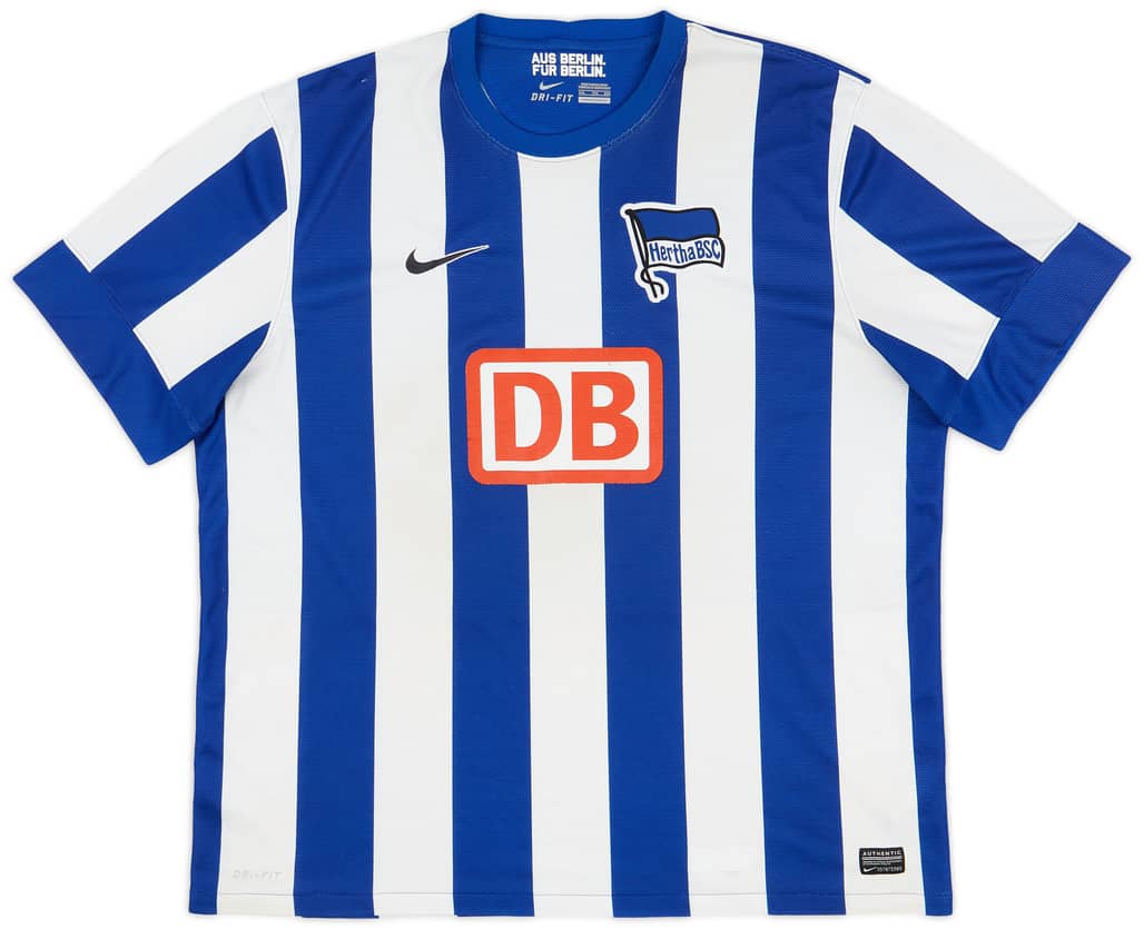 2012-13 Hertha Berlin Home Shirt - 6/10 - (XXL)