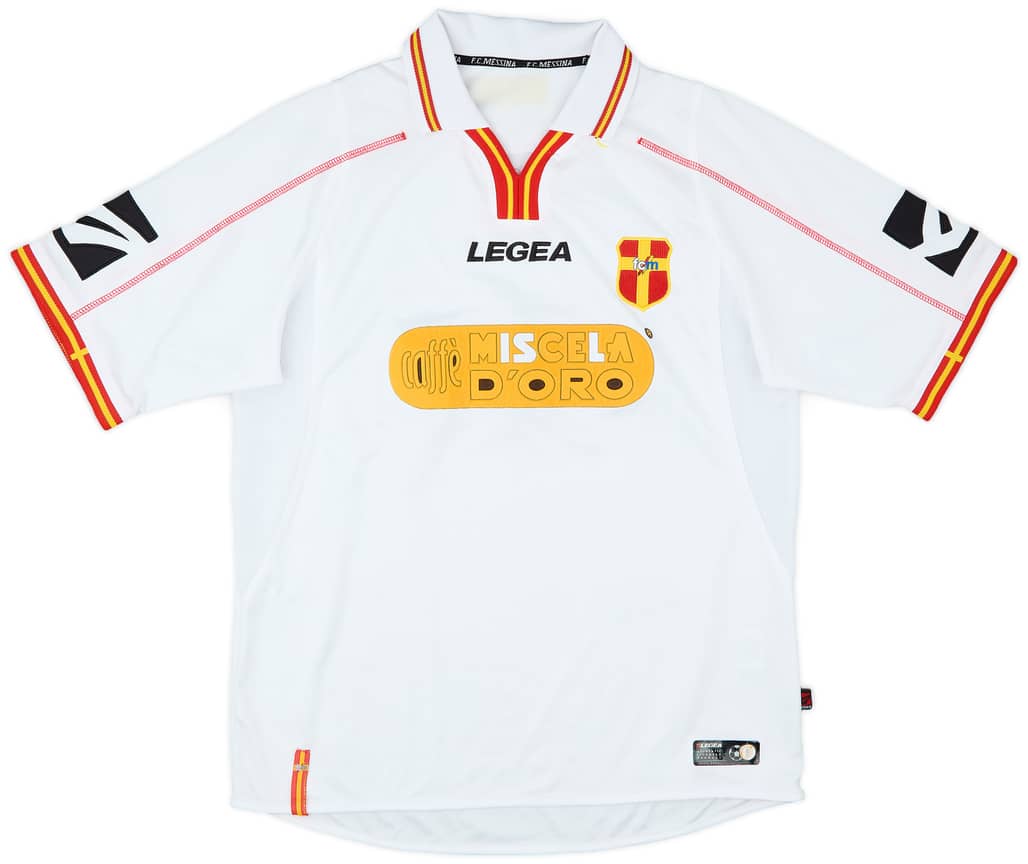 2004-05 Messina Home Shirt - 5/10 - (L) 2004-05 Messina Home Shirt - 5/10 - (L)