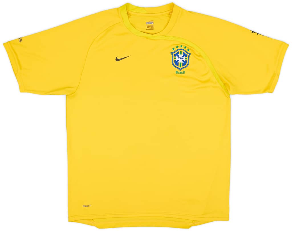2008-09 Brazil Nike Training Shirt - 5/10 - (L)