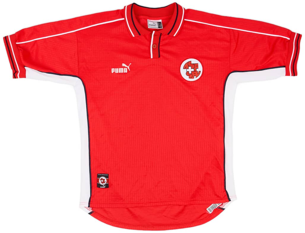 1999-00 Switzerland Home Shirt - 8/10 - (S)