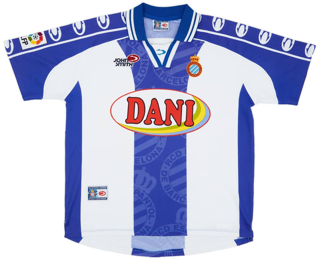1999-00 Espanyol Home Shirt - 8/10 - (XL)