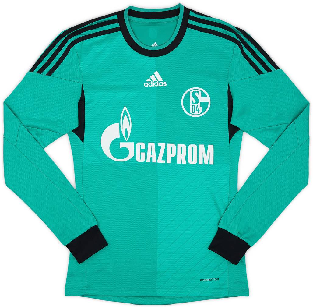 2013-15 Schalke Player Issue Third L/S Shirt - 9/10 - (S)