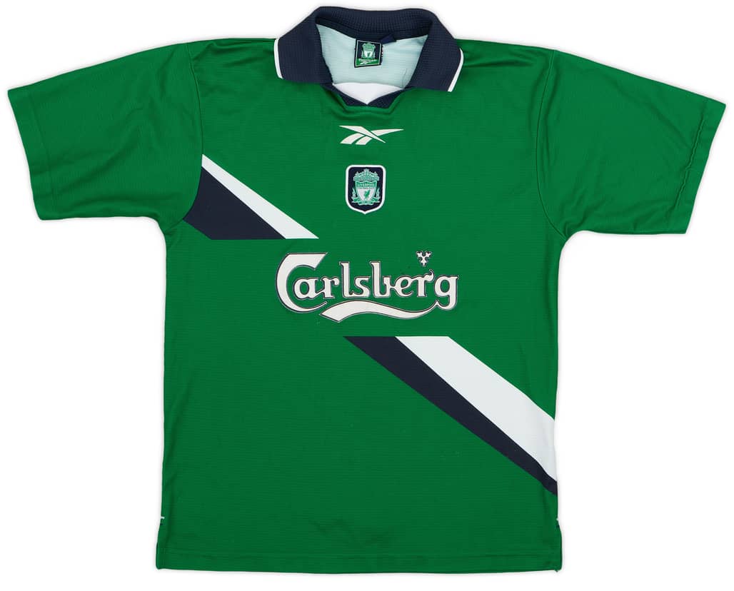 1999-00 Liverpool Away Shirt - 6/10 - (XL.Boys)