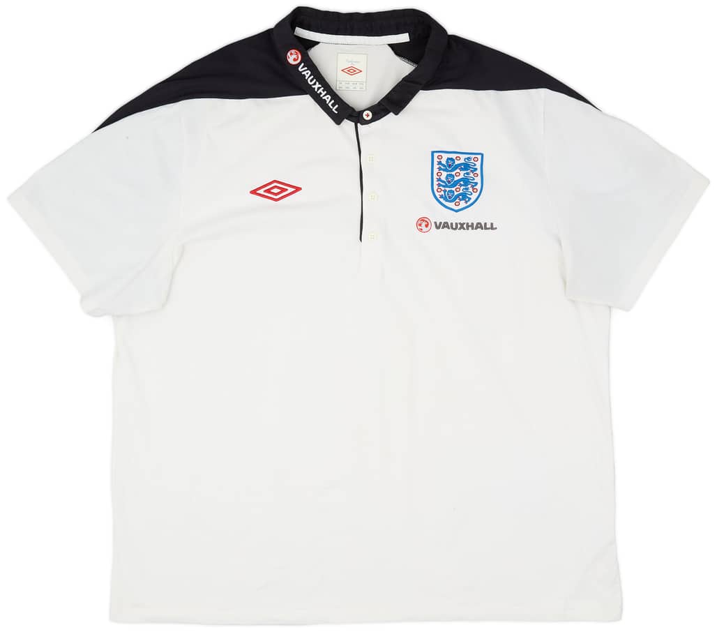 2012 England Umbro Polo Shirt - 9/10 - (XXL)