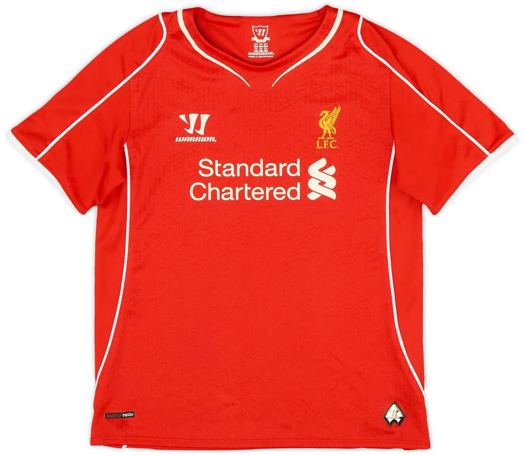 2014-15 Liverpool Home Shirt - 7/10 - (S.Boys)