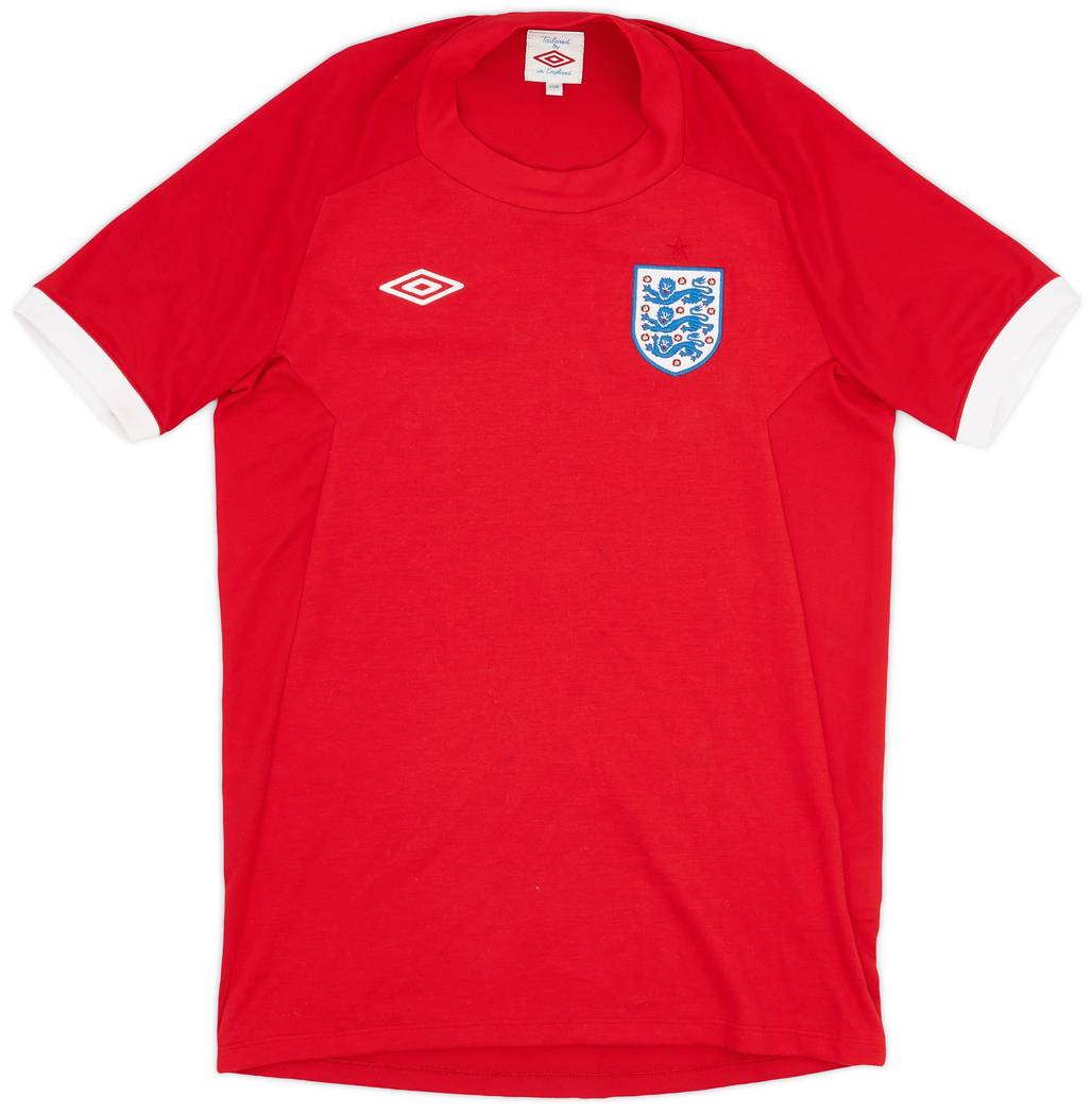 2010-11 England Away Shirt - 6/10 - (XL.Boys)