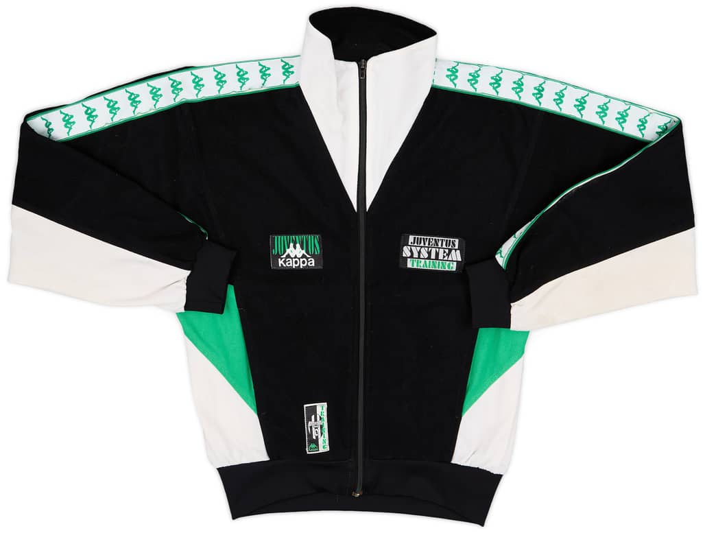 1990-91 Juventus Kappa System Training Track Jacket - 9/10 - (L)