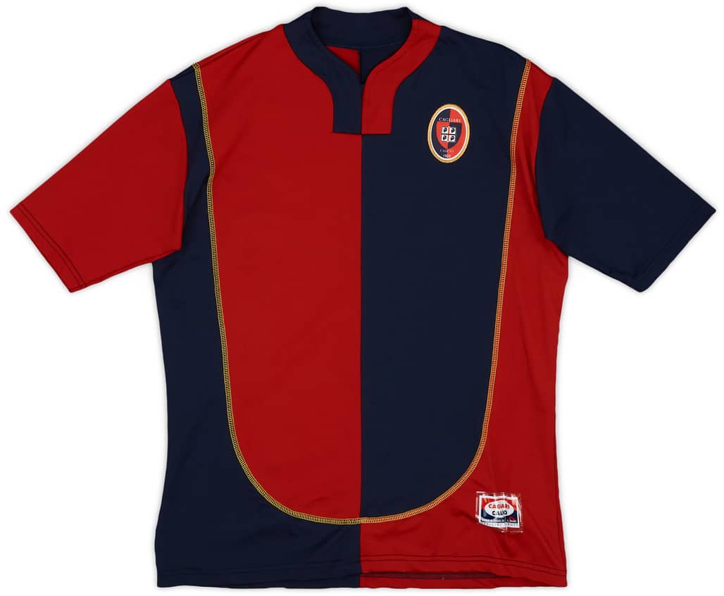 2004-05 Cagliari Home Shirt - 8/10 - (S)