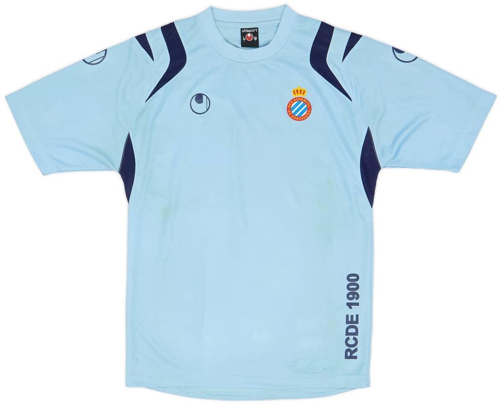 2007-08 Espanyol Uhlsport Training Shirt - 5/10 - (S)